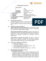 INFORME PSICOLÓGICO DE CASO CLÍNICO (ANA).doc