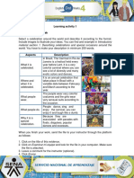 Learning activity 1: Describing Carnival in Rio