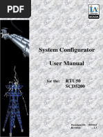 System Configurator User Manual