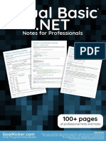VisualBasic.NET Notes For Professionals Free Pdf Book.pdf
