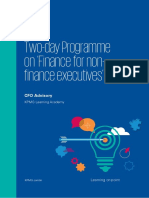 Two Day Programme on Finance for Non Finance Executives