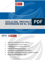 Ciclo Proyecto SGR