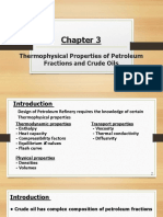 Thermophysical Properties of Petroleum Fractions and Crude Oils