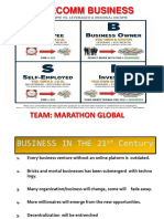 Telecomm Business Wealth Creation: Team: Marathon Global