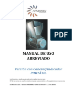 Manual USO Abreviado PESAGRAN Portatil 1.5.5