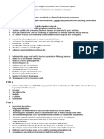 Worksheet in English For Academic and Professional Purposes