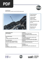 Location Recce (Template) | PDF