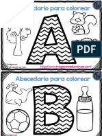 Abecedario-para-colorear-ZIG-ZAG-PDF-1-10 DE LA A-J PDF
