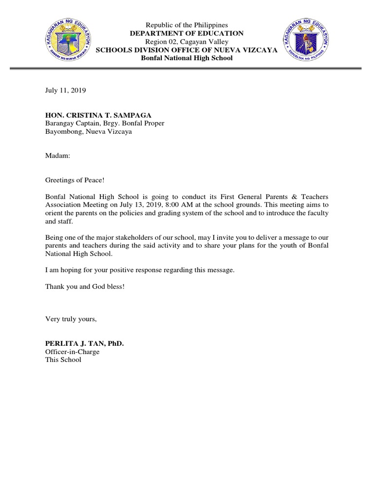 GPTA Meeting | PDF | Philippines