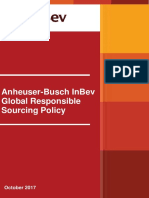 AB InBev Responsible Sourcing Policy PDF