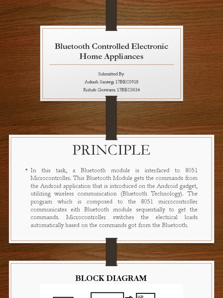 Automatic Room Lighting System PDF Microcontroller Bluetooth