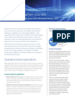 Windows Server 2019 Solution Brief EN US PDF