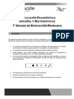 Examen Evaluacion Diagnostica 4o(2)