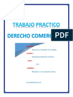 Caratula Derecho Comercial