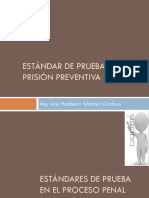 Estándar y Prisión Preventiva
