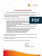 AB InBev Responsible Health Policy PDF