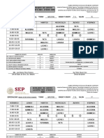 Horarios de Grupo Agosto2019-Enero2020