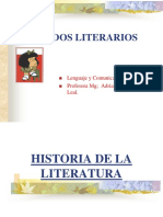 Historia de La Literatura