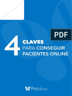 Psico - MX - 4 Claves para Conseguir Pacientes Online