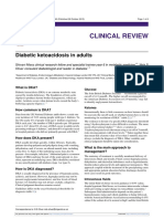 Clinical Review: Diabetic Ketoacidosis in Adults