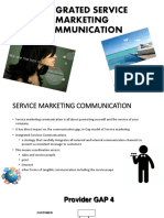 Integrated Service Marketing Communication