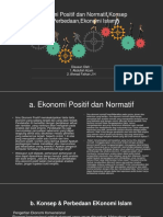 Ekonomi Positif Dan Normatif, Konsep & Perbedaan, Ekonomi Islam