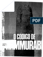 O Código de Hamurabi. Introdução, Tradução e Comentários de - Bouzon. e PDF