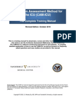 Confusion Assessment Method For The ICU (CAM-ICU) : The Complete Training Manual