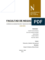 Caso estudio IKEA en el mercado peruano