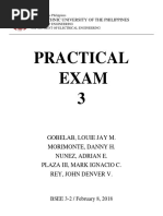 Practical Exam 3