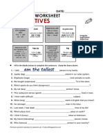 Atg Worksheet Superlatives