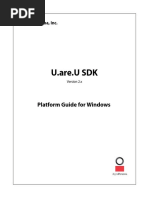 UareUSDKPlatformGuideforWindows2 1 20120628 PDF