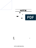 Operation Manual For KITZ Wafer Type Check Valves 125 FWNB: Document No.: KE-0030-01