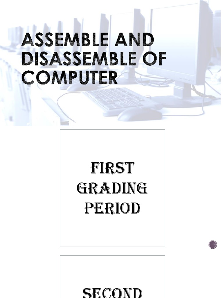 Step-by-Step PC Assembly and Disassembly | PDF | Electrical Connector ...