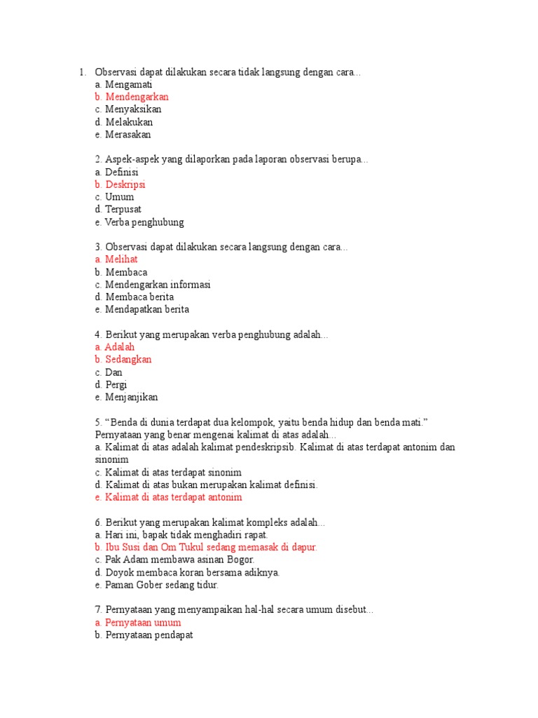 Hasil Txs Observasi Ganda 50 Pdf