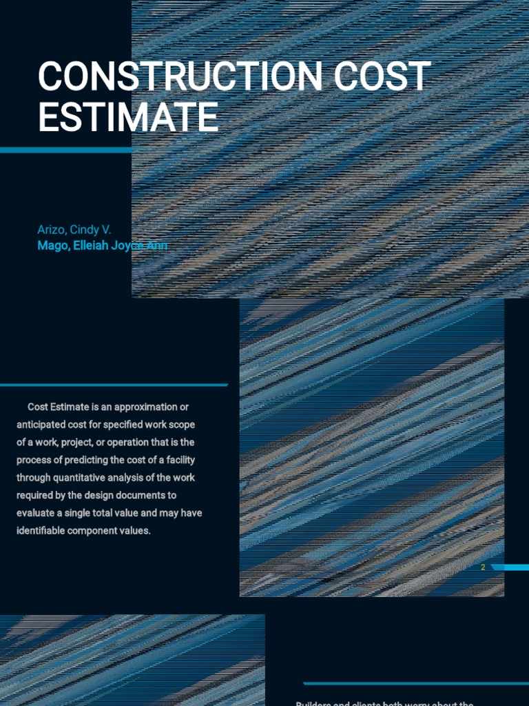 Construction Cost Estimation Guide | PDF | Construction Bidding ...