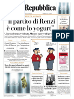 La Repubblica 20 Settembre