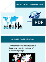 The Rise and Strategies of Global Corporations