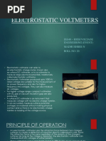 Electrostatic Voltmeters