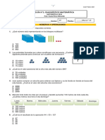 Guía Matemática N°1 - 4° - 1º Sem 2019 DIAGNOSTICO MATEMÁTICA 1