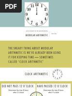 Modular Arithmetic