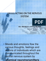 Drugs Acting On The Nervous System