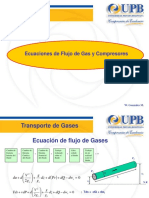 Ecuaciones de Flujo de Gas y Compresoras