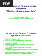 GBPH Restauration Commerciale