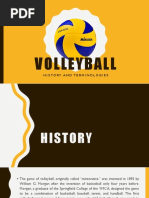 Volleyball: History and Terminologies