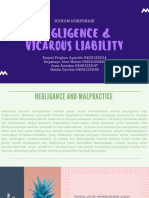 Negligence & Vicarous Liability PDF