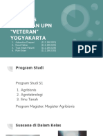 Fakultas Pertanian Upn "Veteran" Yogyakarta