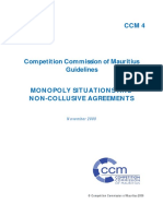 CCM4 - Guidelines - Monopoly and NC Agreements - Nov09 PDF