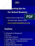 9why Should You Teach Qur An in Schools 02 Lecture To School Administrators