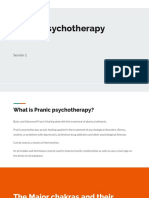 Pranic Psychotherapy Session 1